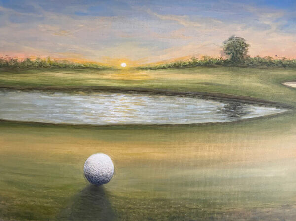 Sunrise of Golf Day (Web)